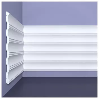 панель стеновая BELLO-DECO СП 04/2.6 10х200х2600мм полимер(xps) белая, арт. 00-00105054