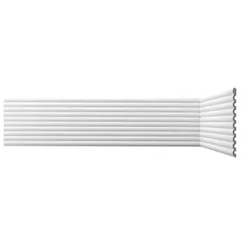 панель стеновая BELLO-DECO СП 09/2,6 10х200х2600мм полимер(xps) белая, арт. 00-00107350