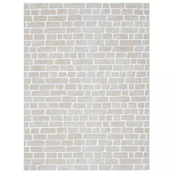 панель стеновая Стильный дом 2440х1220х6мм Кирпич бежевый мдф