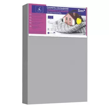 панель теплозвукоизоляционная СОЛИД ПСУ XPS универс. 1000х500х5мм гармошка 5м2