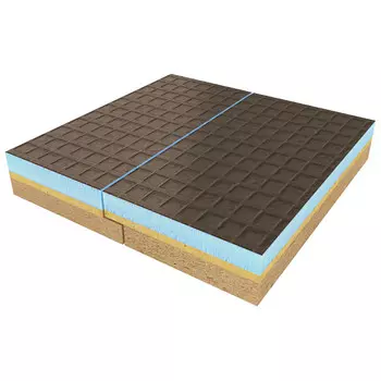 панель звукоизоляционная Ruspanel RPG Comfort+ 1250х595х26 мм с односторонней армир, кромка четверть