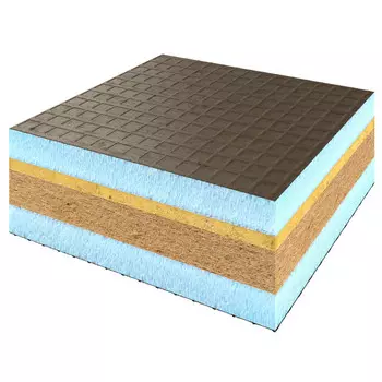 панель звукоизоляционная Ruspanel RPG Comfort Wellness+ 1250х600х28 мм с двусторонней армировкой