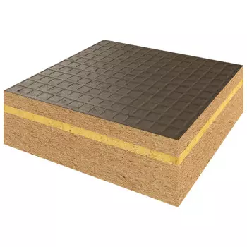 панель звукоизоляционная Ruspanel RPG Eco Comfort+ 1250х600х34 мм с односторонней армировкой