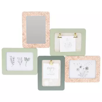 панно KOOPMAN 4 фото с зеркалом 470x380x20мм МДФ в ассортименте