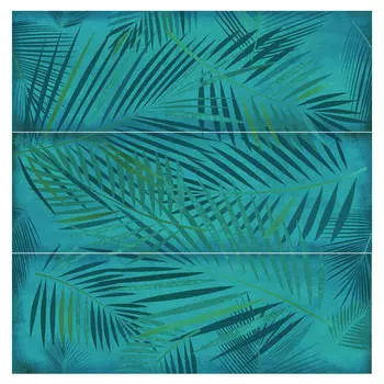 панно настенное 60х60 Ипанема (из 3 пл) зеленое
