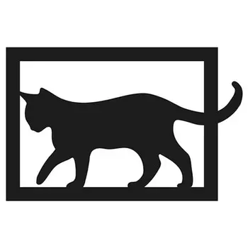 панно садовое модульное Кошка 1