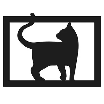 панно садовое модульное Кошка 3
