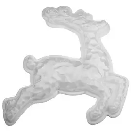 панно световое Олень 55см 20LED холодный белый