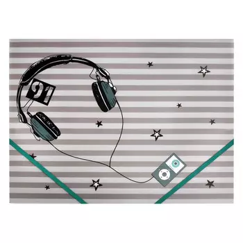 папка для тетрадей Молодежный стиль А4 на резинке