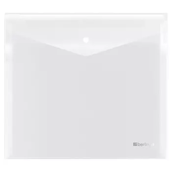 папка-конверт на кнопке BERLINGO No Secret А5+ 200мкм пластик