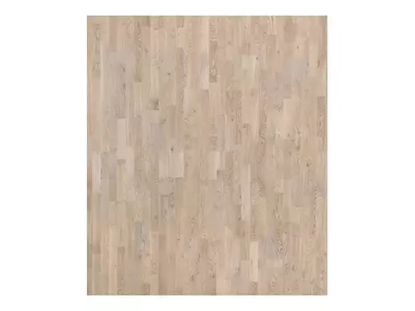 паркет POLARWOOD Smooth 3полос Дуб Свинг белый лак 1116х188х14мм