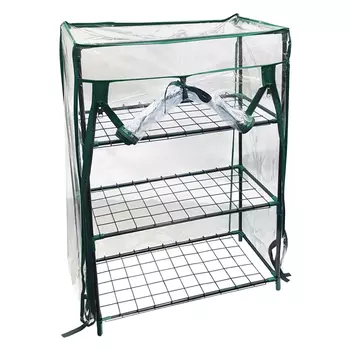 парник Маргарита на подоконник 46х24х80см металл/пластик
