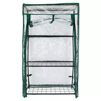 парник переносной 46х24х80см 3 полки ПВХ