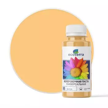паста колеровочная ECOTERRA персик N5 0,1л, арт.ЭК000116090