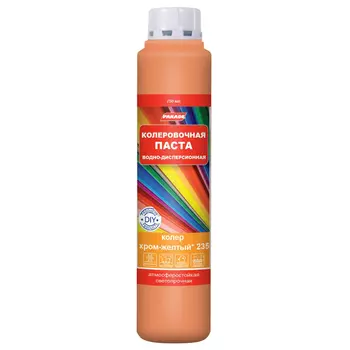 паста колеровочная PARADE 235 0,75л хром-желтая