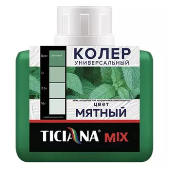 паста колеровочная TICIANA Mix мятный 80мл, арт.4300003627