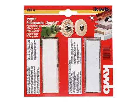 паста полировальная KWB обычная и высокоглянцевая, 170 г