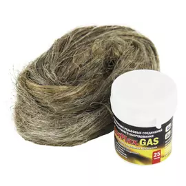 паста уплотнительная газ 25гр лён