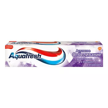 паста зубная AQUAFRESH Активное Отбеливание 100мл