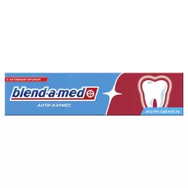 паста зубная BLEND-A-MED Анти Кариес Свежая Мята, 100 мл