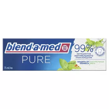 паста зубная BLEND-A-MED Pure Защита от кариеса 75мл