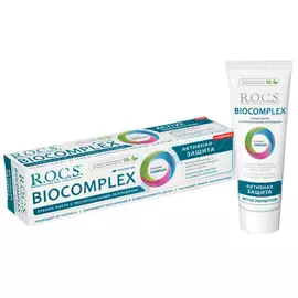паста зубная R.O.C.S. Biocomplex Активная защита, 94 г