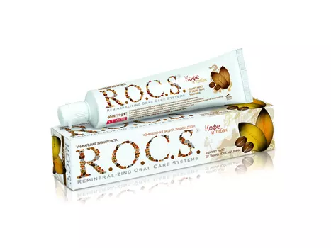 паста зубная R.O.C.S. Кофе и Табак, 74г
