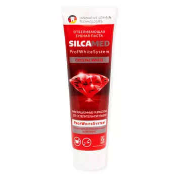 паста зубная СИЛКА Med Кристалл Вайт, 100 мл