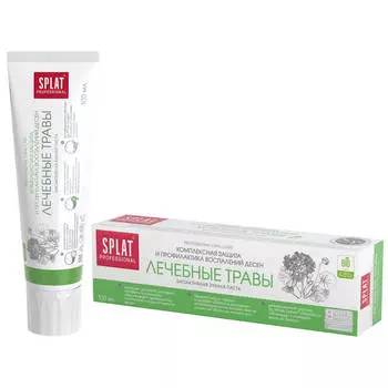 паста зубная SPLAT Professional Лечебные травы, 100 мл