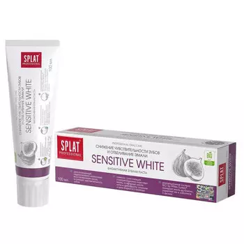 паста зубная SPLAT Professional Sensitive White 100мл