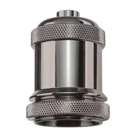 патрон электрический Navigator 61 517 NLH-V01-005-E27 метал черный хром