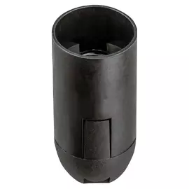 патрон Е14 пластик черный