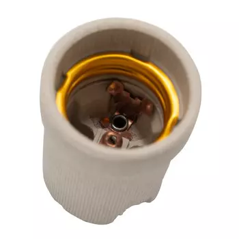 патрон Е27 керамический белый