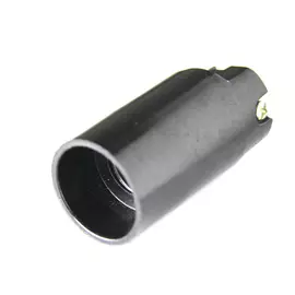 патрон Е-14 подвесной черный