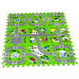 пазл мягкий пол Дорога 30х30см 9шт
