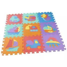 пазл мягкий пол Транспорт 29х29см 9шт