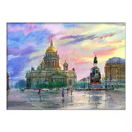 пазлы с видами Санкт-Петербурга 560 элементов 345х500 мм, в асс-те