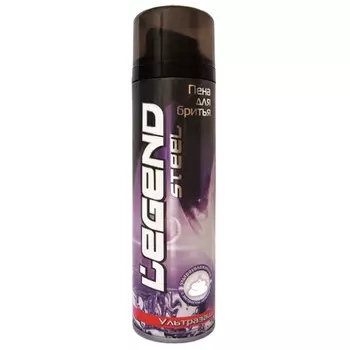 пена для бритья LEGEND STEEL Ультра защита 300мл