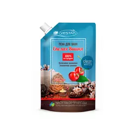 пена для ванны VESTAR Спелая вишня 750мл