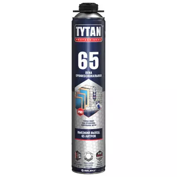 пена монтажная TYTAN 65 О2 ПРОФ 750мл, арт.SEL-T-0005