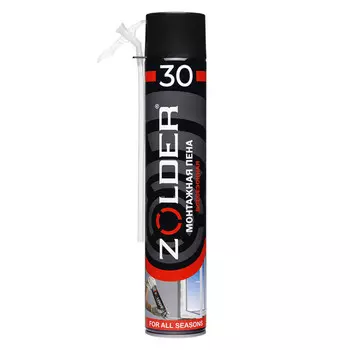 пена монтажная ZOLDER 30 бытовая всесезонная 450мл, арт.346700