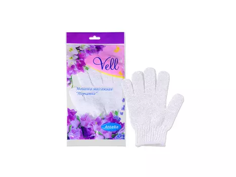 перчатка массажная ANTELLA Vell, 19х13 см