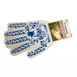 перчатки для садово-огородных работ Гжель Helptime 1 пара