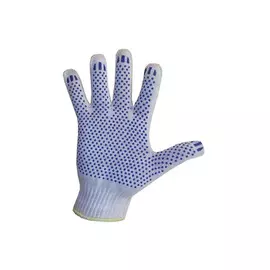 перчатки хозяйственные с ПВХ 5 пар 3 нити