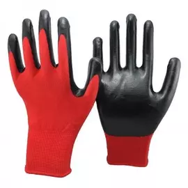 перчатки нейлоновые с нитриловым покрытием 10 р-р