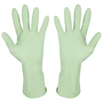 перчатки РЫЖИЙ КОТ латекс хлопковое напыление размер M