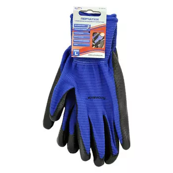 перчатки с латексным покрытием AUTOVIRAZH размер XL