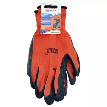 перчатки с нитриловым покрытием AUTOVIRAZH размер XL