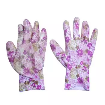 перчатки садовые UGO LOKS полиэстер нитрил размер L