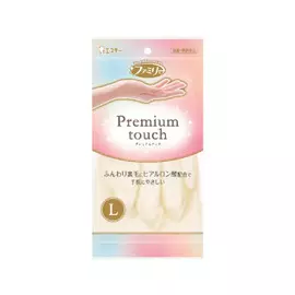 перчатки ST Family Premium touch с гиалуроновой кислотой размер L винил